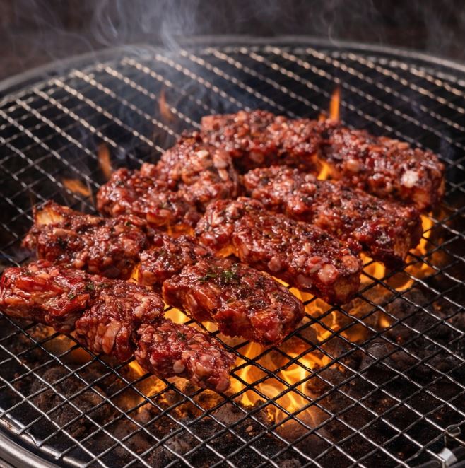 NZ Marinated Beef Intercostal BBQ Cut 500g | 腌制牛肋条肉