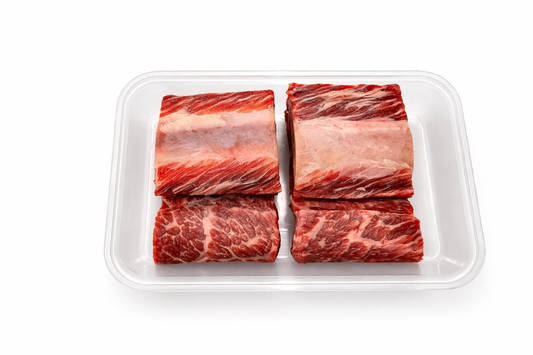 Beef rib meat bbq butterfly cut 500g | 薄切牛肋排