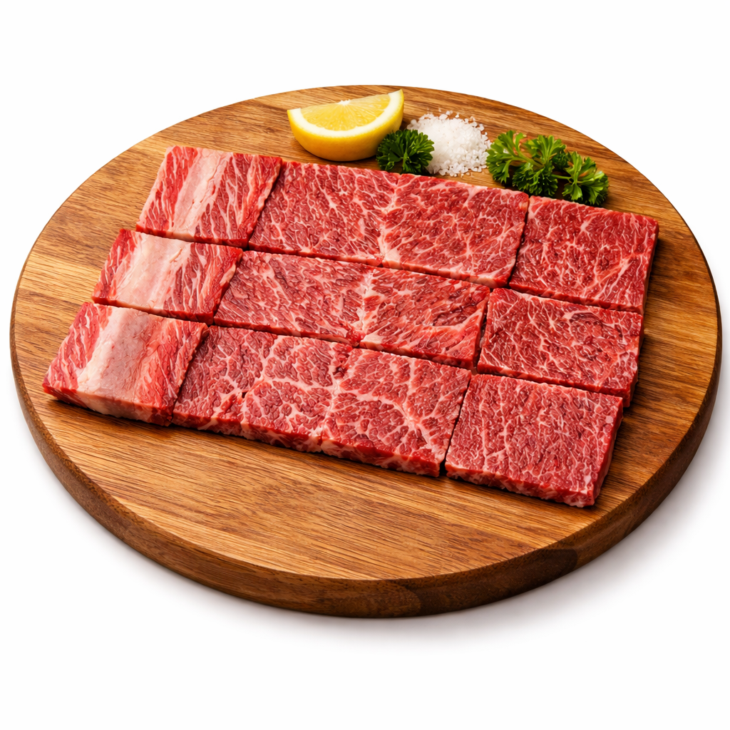 Beef rib meat bbq butterfly cut 500g | 薄切牛肋排