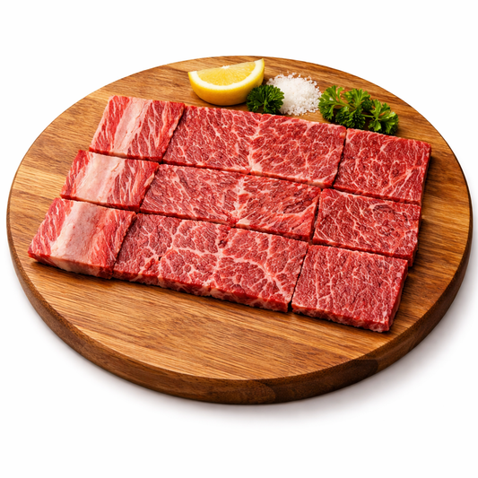 Beef rib meat bbq butterfly cut 500g | 薄切牛肋排
