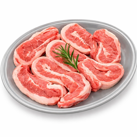 NZ Pork Jowls 500g | 深受肉类爱好者喜爱的部位 – 猪颈肉